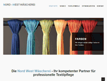 Tablet Screenshot of nordwestwaescherei.de